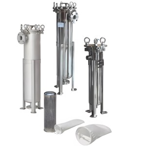 Stainless steel bag filter